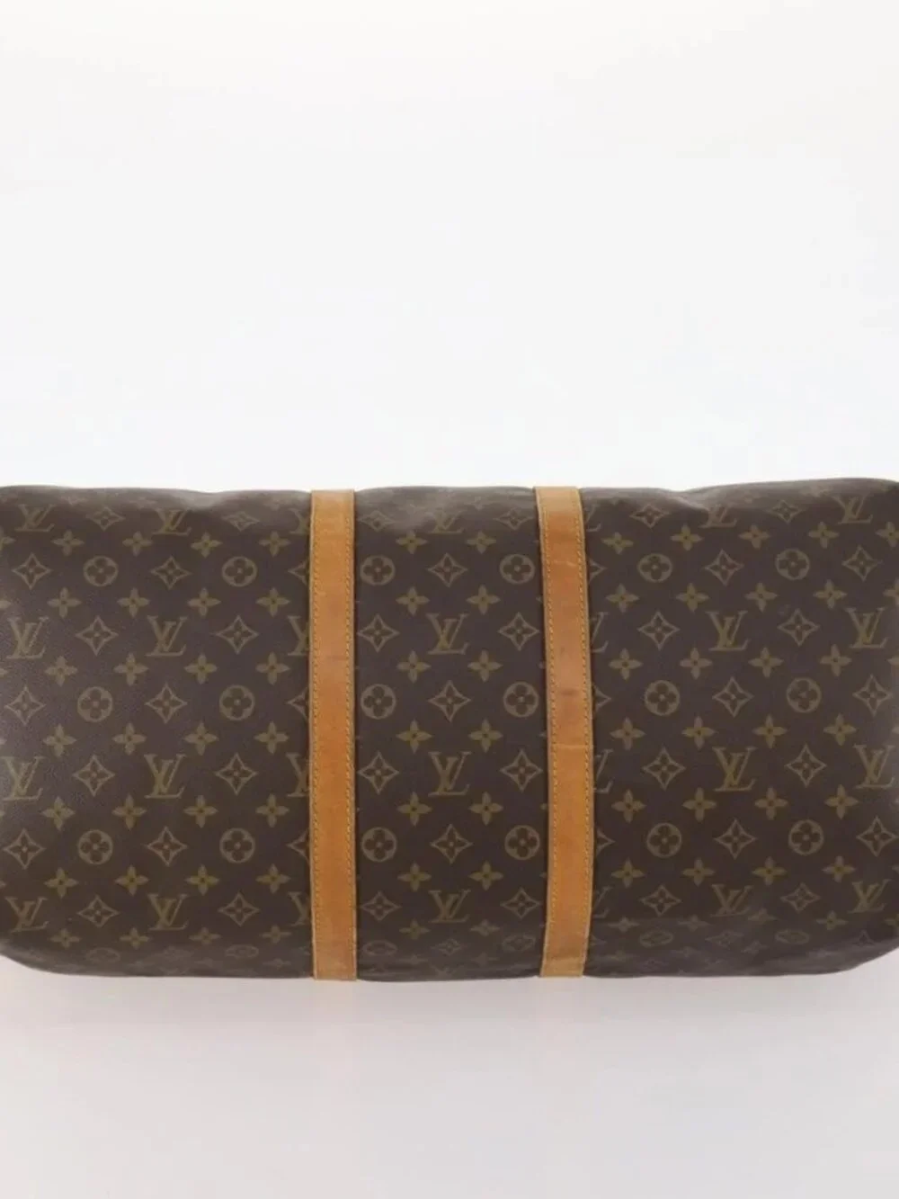 LOUIS VUITTON Monogram Keepall 55 Boston Bag M41424 LV Auth 169687 - Picture 7 of 16